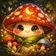 A vibrant, colorful fantasy creature avatar with intricate patterns and whimsical features.